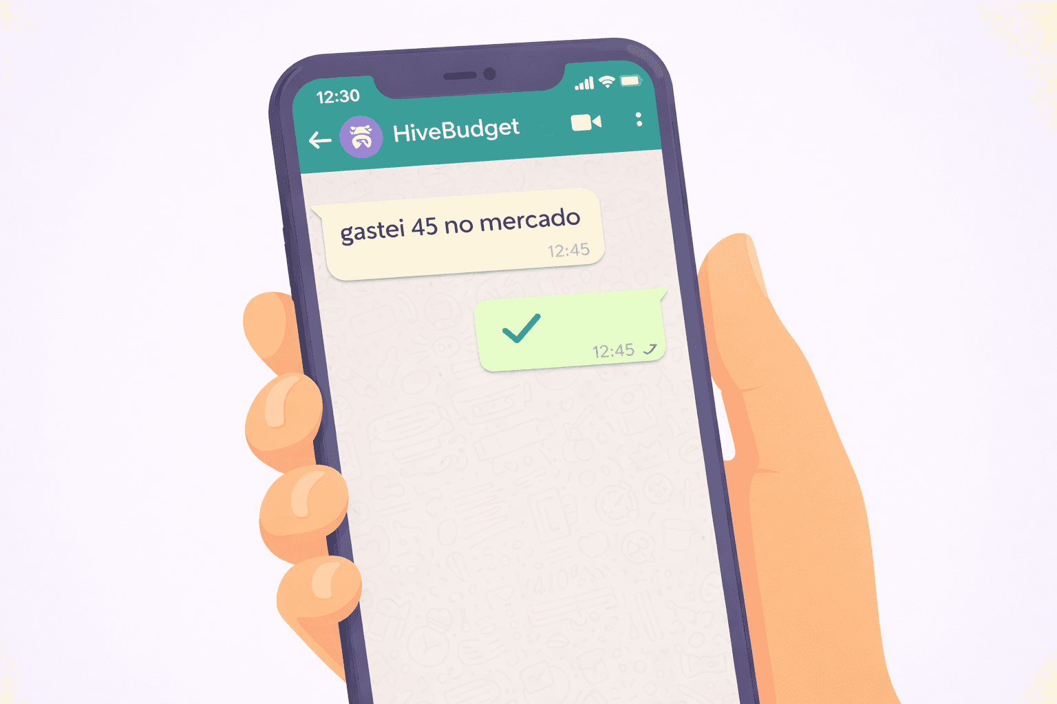 Como registrar gastos sem esforço: o segredo é não abrir nenhum app