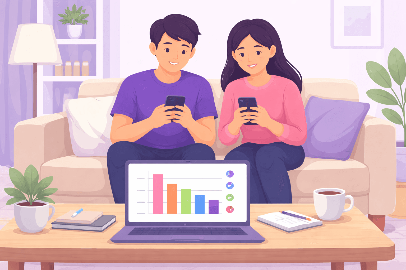 Finanças em casal: como dividir gastos sem dividir o relacionamento